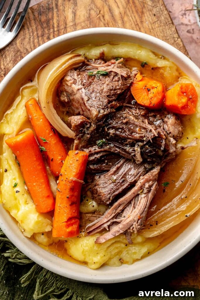 Slow Cooker Crockpot Pot Roast Recipe