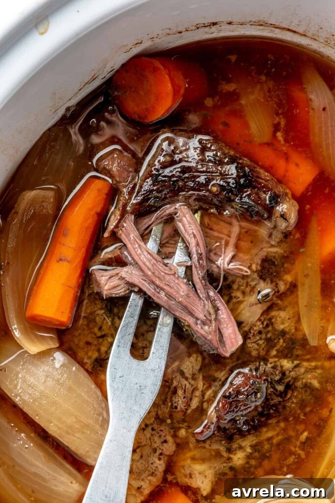 Slow Cooker Crockpot Pot Roast Recipe