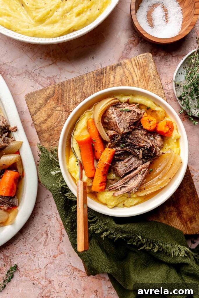 Slow Cooker Crockpot Pot Roast Recipe