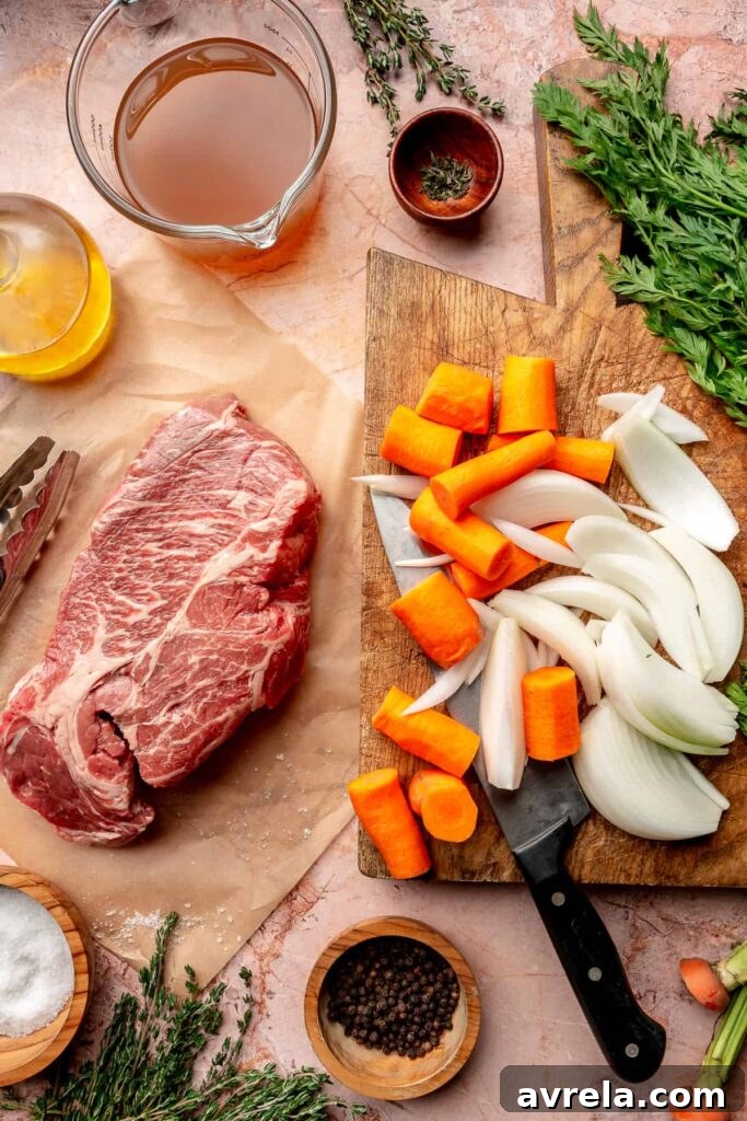 Slow Cooker Crockpot Pot Roast Recipe