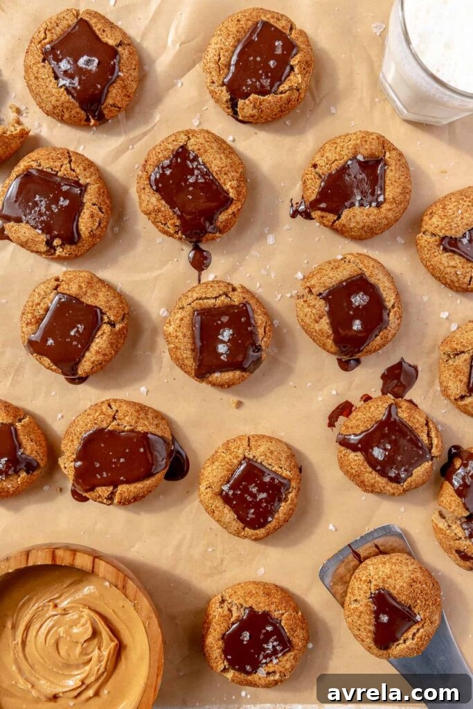 Peanut butter blossoms