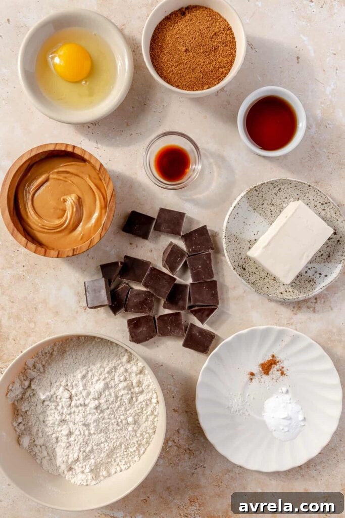 PB cookie ingredients