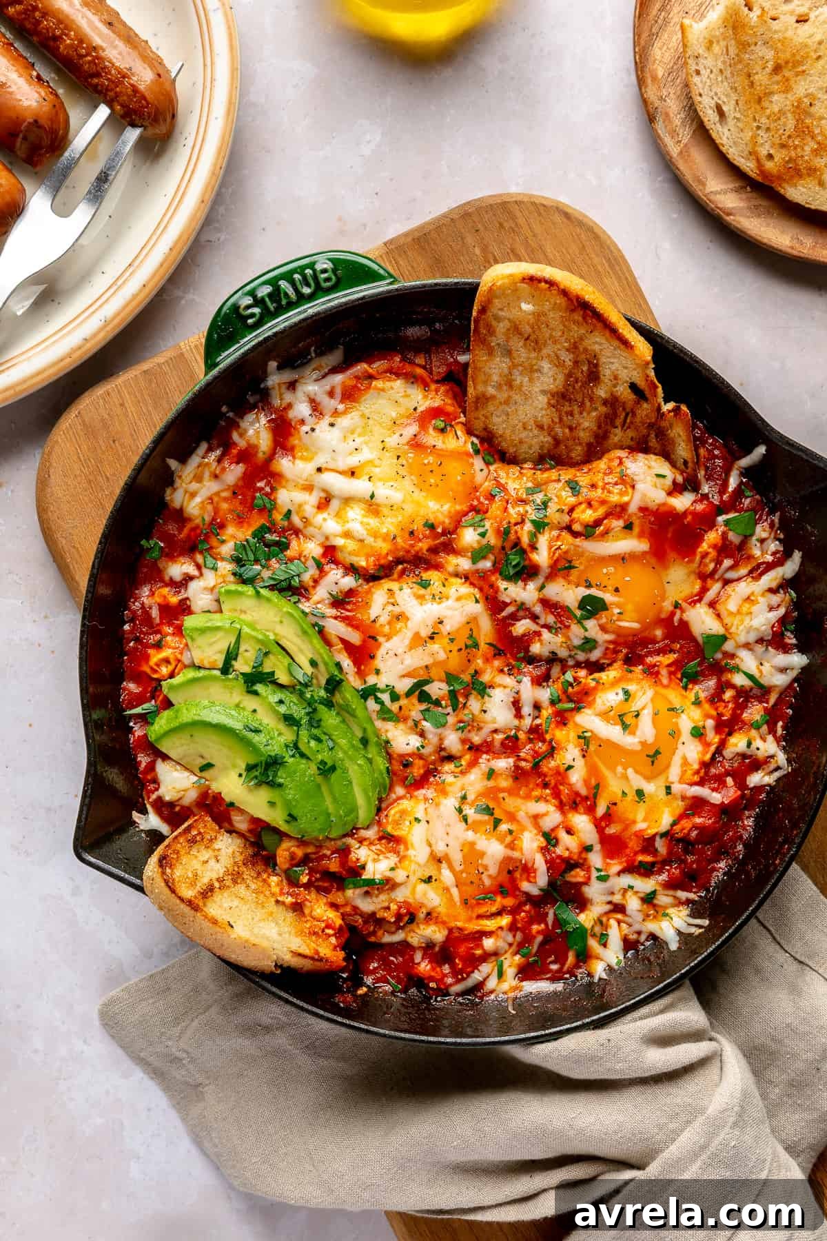 Dippy Tomato Egg Skillet
