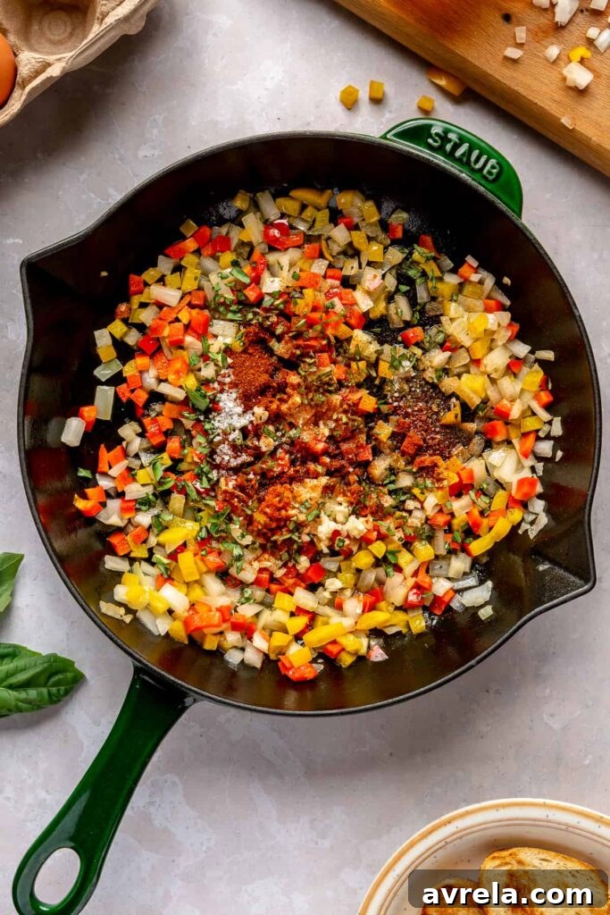 Ingredients laid out