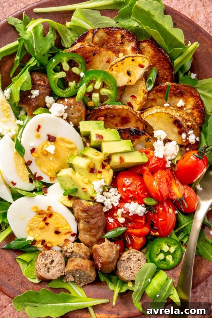 High-Protein Breakfast Ideas to Fuel Your Morning and Boost Energy 8 high-protein egg & sausage breakfast bowl