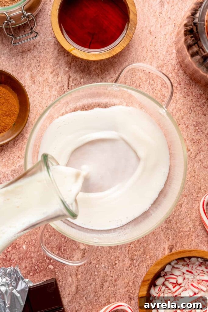 Canned coconut cream chilled