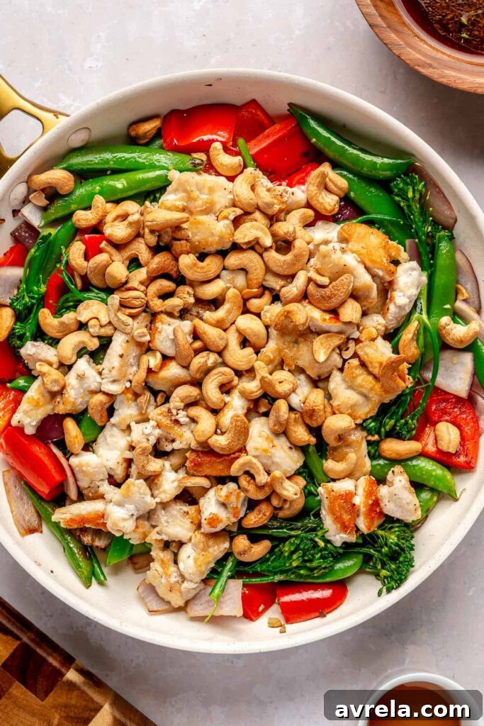 Cashew Chicken Stir-Fry Recipe with Crispy Veggies and Garlic Soy Sauce 12 img 53596 11
