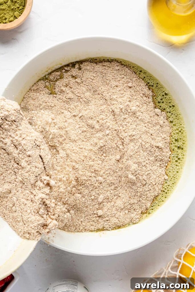 Gluten-Free Vanilla Cake with Matcha and Lemon Zest 11 img 53761 11