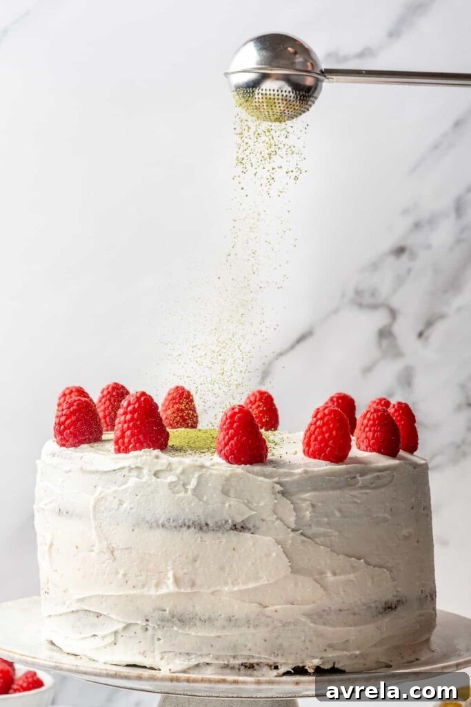 Gluten-Free Vanilla Cake with Matcha and Lemon Zest 16 img 53761 16