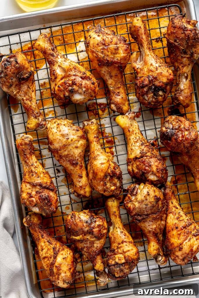 Crispy Seasoned Chicken Drumsticks with Savory Spice Rub 2 Seasoned Crispy Chicken Drumsticks