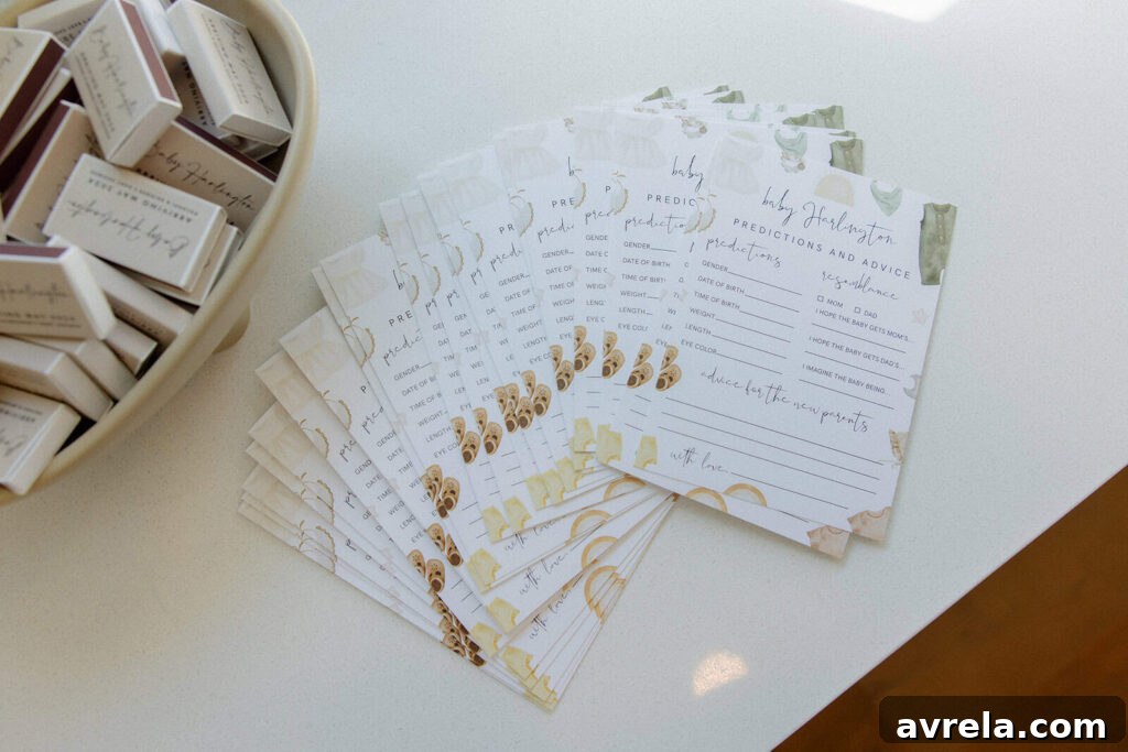 baby shower game
