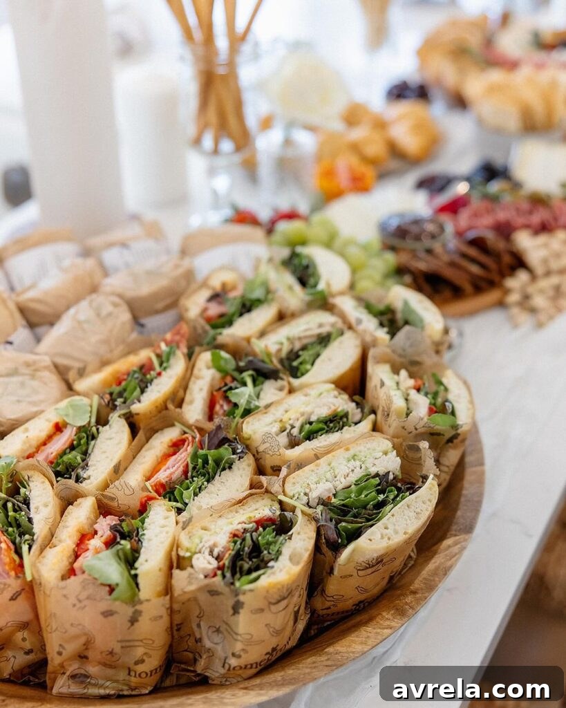 charcuterie spread