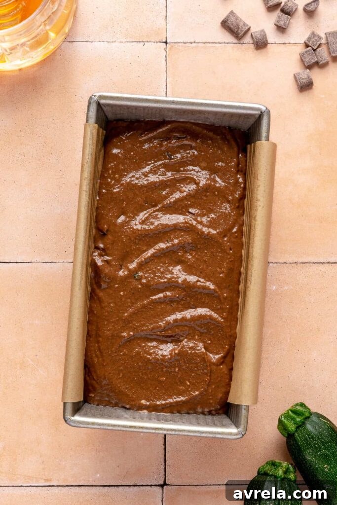 Double Chocolate Zucchini Blender Bread Recipe for Moist Loaf 11 img 56902 10