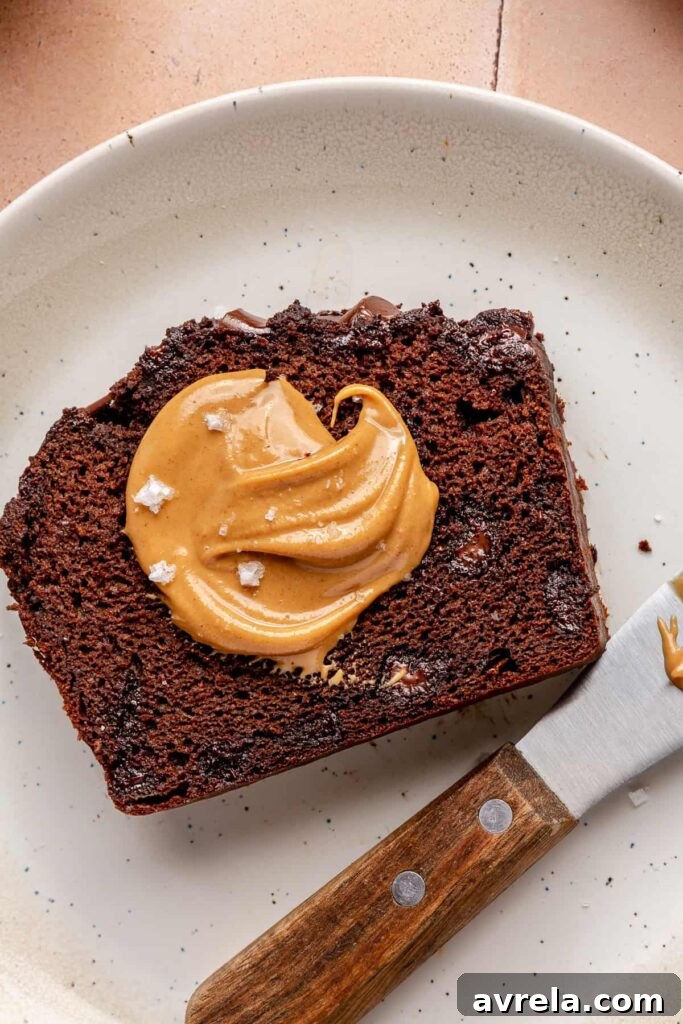 Double Chocolate Zucchini Blender Bread Recipe for Moist Loaf 5 img 56902 4