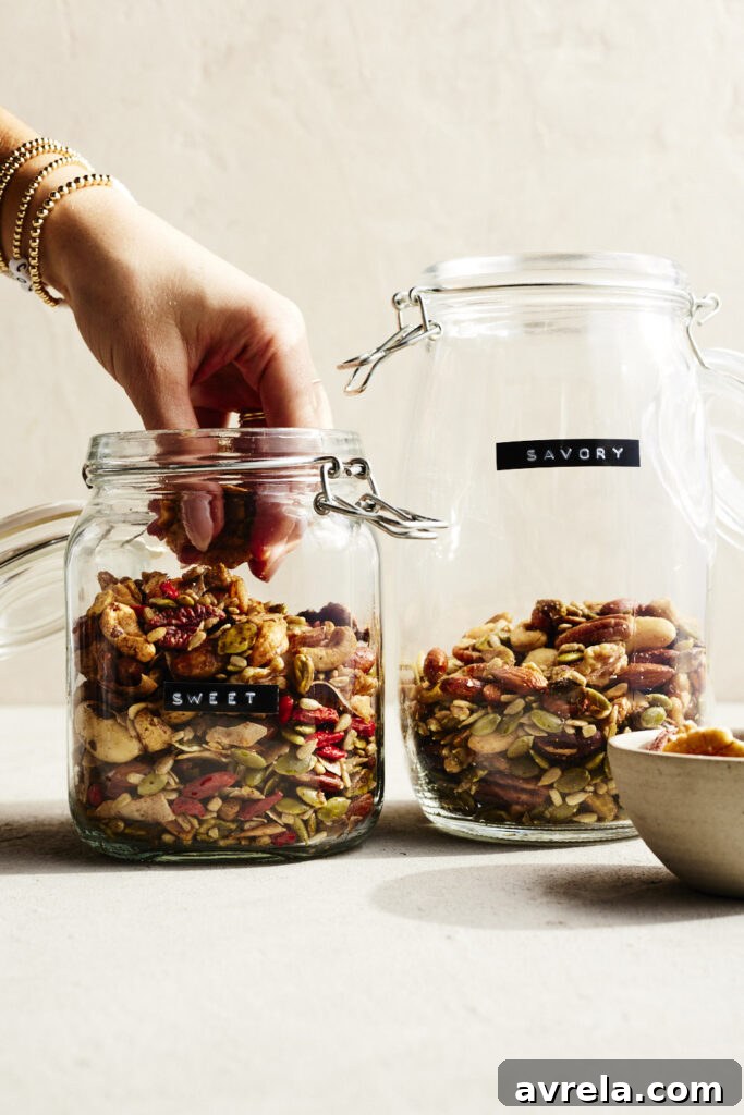 Roasted Nuts Sweet and Savory