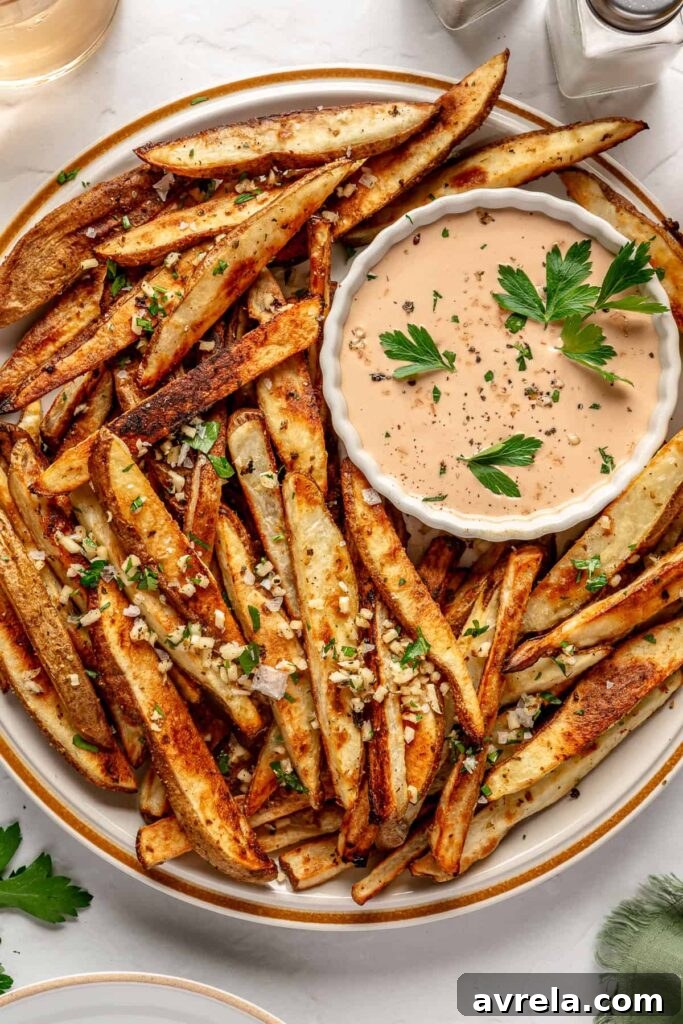 garlic fries