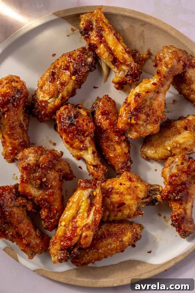 Honey Garlic Chicken Wings