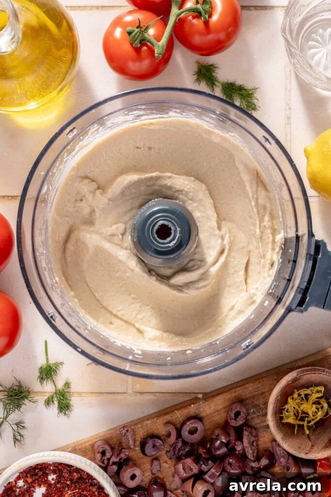 High-Protein Hummus Recipe with Cottage Cheese and Fresh Toppings