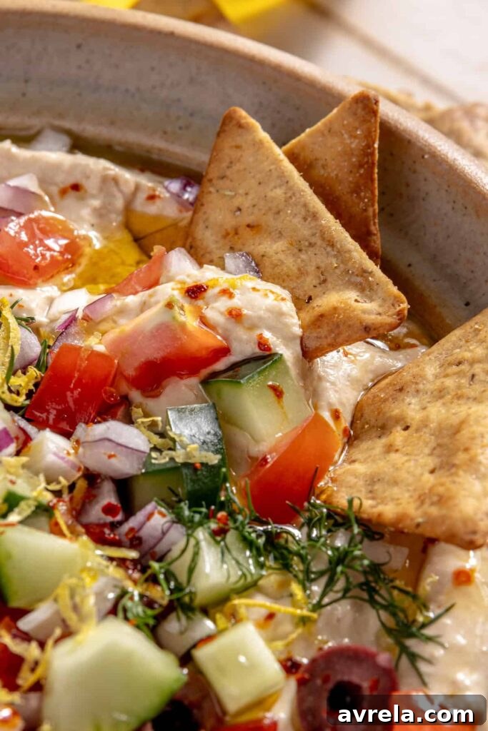 High-Protein Hummus Recipe with Cottage Cheese and Fresh Toppings