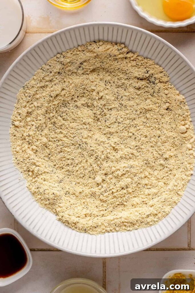 Gluten-free lemon poppyseed pancakes with protein powder