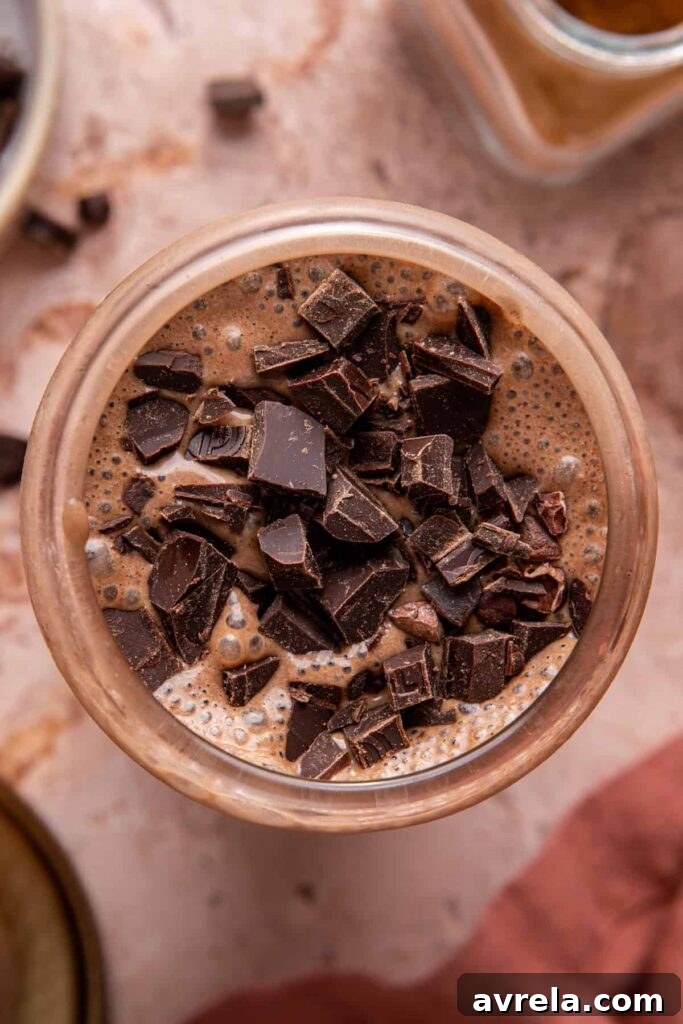 chocolate chunk smoothie
