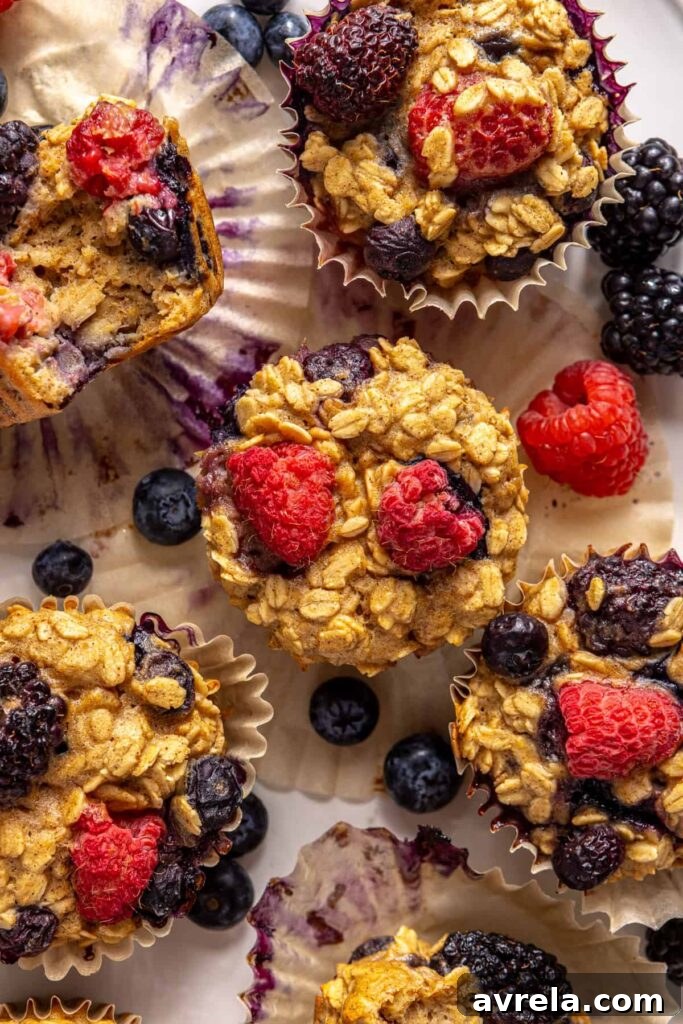 Berry Oatmeal Protein Muffins — Gluten-Free Recipe 18 img 59097 18