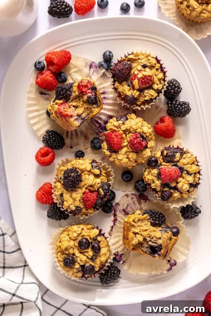 Berry Oatmeal Protein Muffins — Gluten-Free Recipe 19 img 59097 19