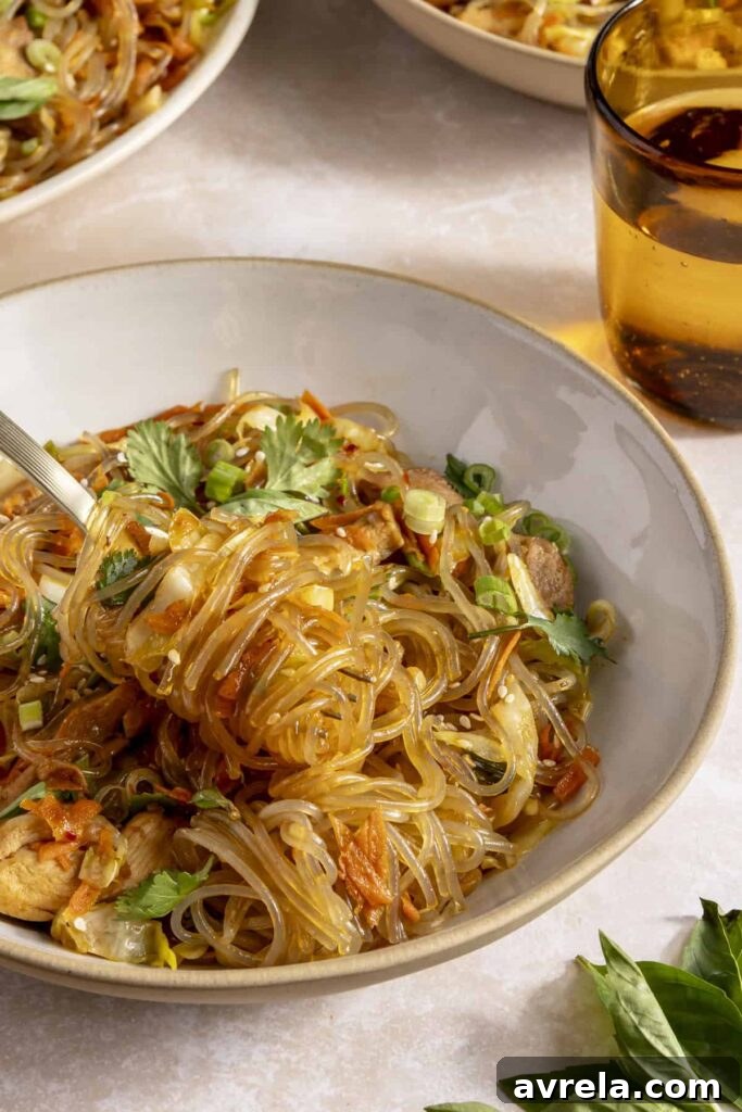 Sticky Honey-Garlic Chicken with Glass Noodles Recipe 19 img 59264 18