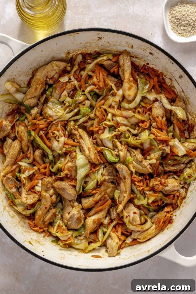 Sticky Honey-Garlic Chicken with Glass Noodles Recipe 5 img 59264 4