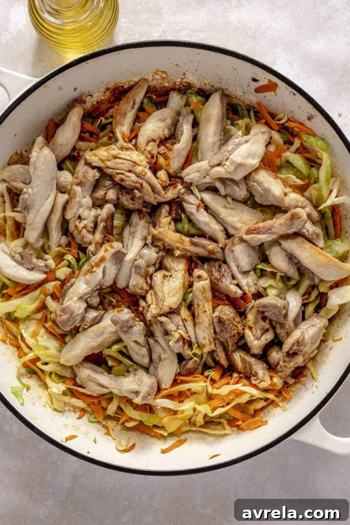 Sticky Honey-Garlic Chicken with Glass Noodles Recipe 7 img 59264 6