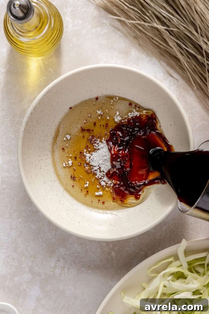 Sticky Honey-Garlic Chicken with Glass Noodles Recipe 9 img 59264 8