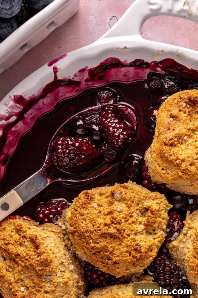 Gluten-Free Dairy-Free Berry Cobbler Recipe for Summer Desserts 2 img 61471 1
