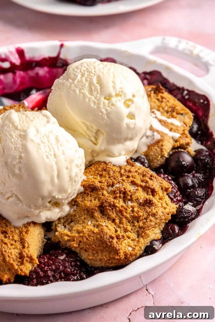 Gluten-Free Dairy-Free Berry Cobbler Recipe for Summer Desserts 4 img 61471 3