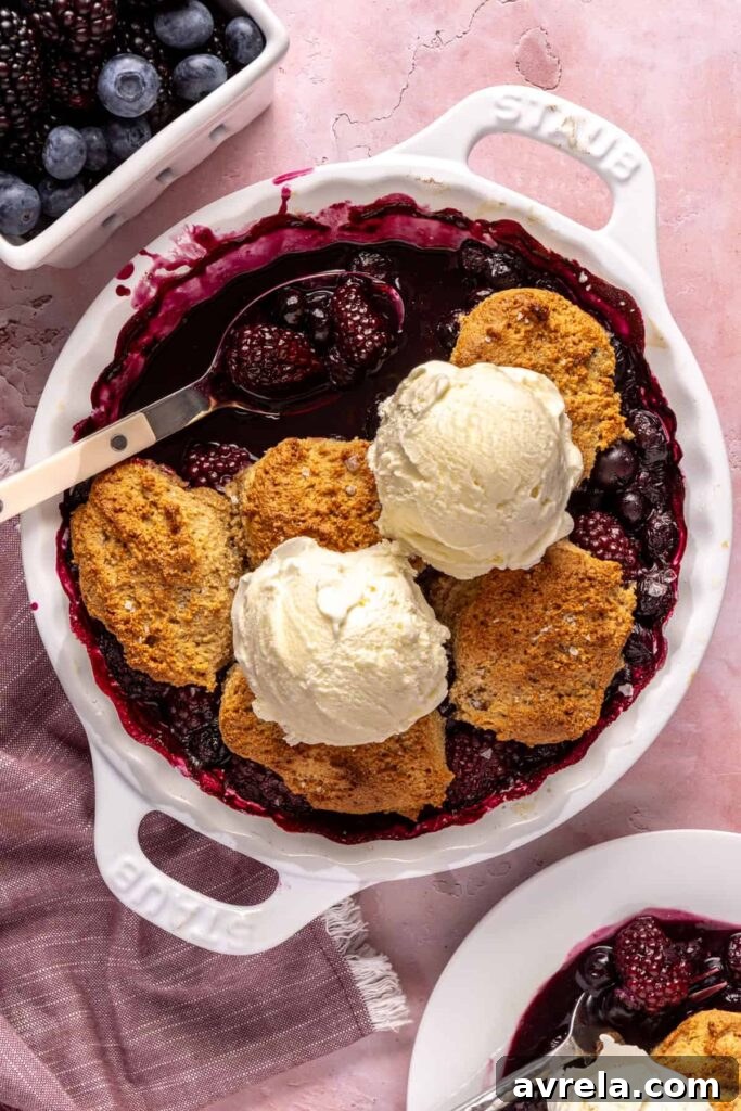 Gluten-Free Dairy-Free Berry Cobbler Recipe for Summer Desserts 7 img 61471 6