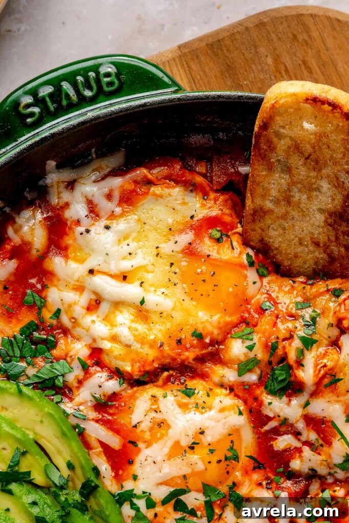 6 Delicious Egg Breakfast Recipes to Start Your Morning 5 Dippy tomato egg skillet image 2