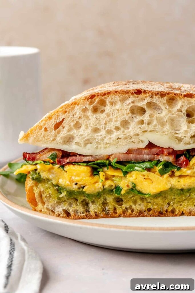 6 Delicious Egg Breakfast Recipes to Start Your Morning 6 Bacon, egg and cheese sandwiches