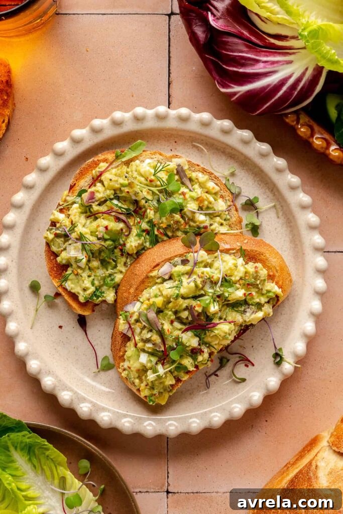6 Delicious Egg Breakfast Recipes to Start Your Morning 8 Avocado egg salad image 1