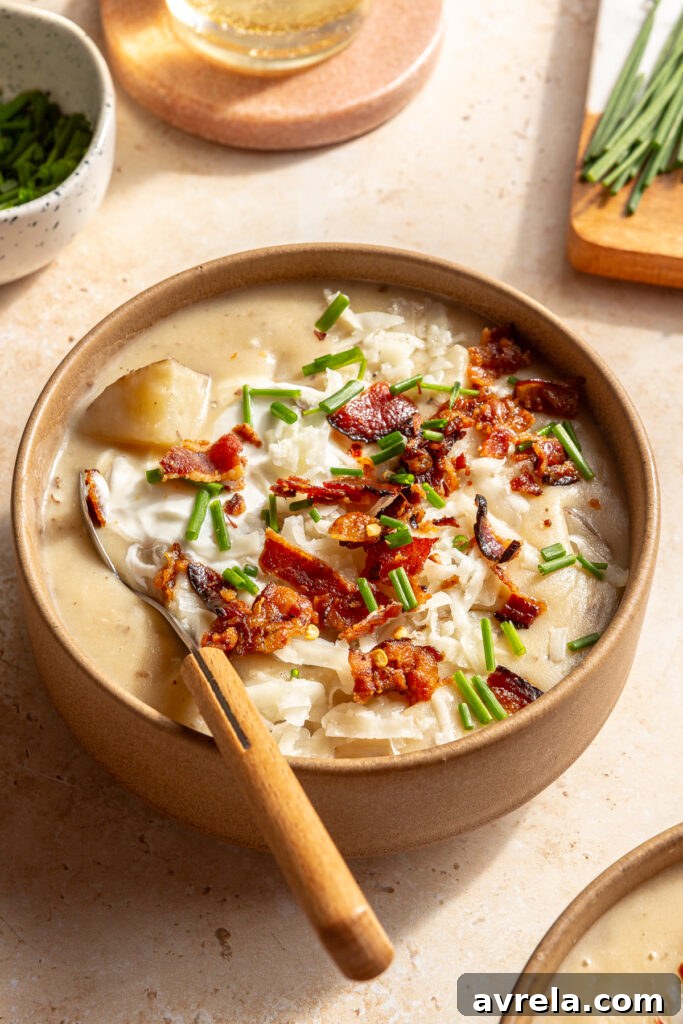 gluten-free dinners baked potato soup