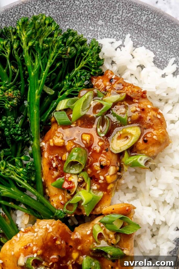chicken thighs teriyaki