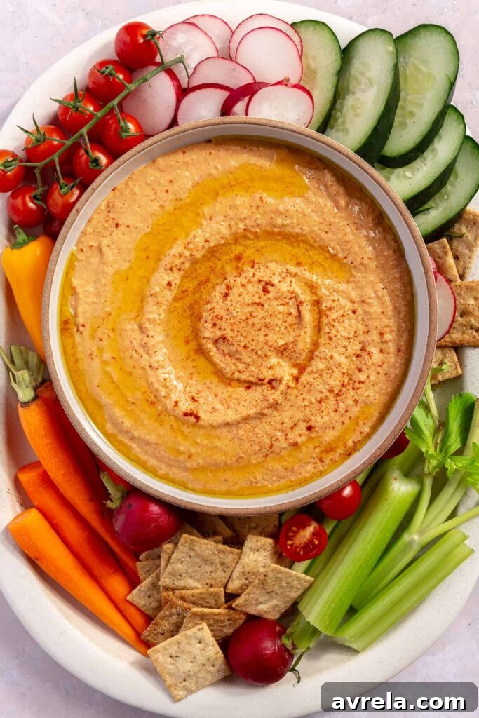10 Gluten-Free Party Appetizers Your Guests Will Love 6 Healthy and easy red pepper hummus
