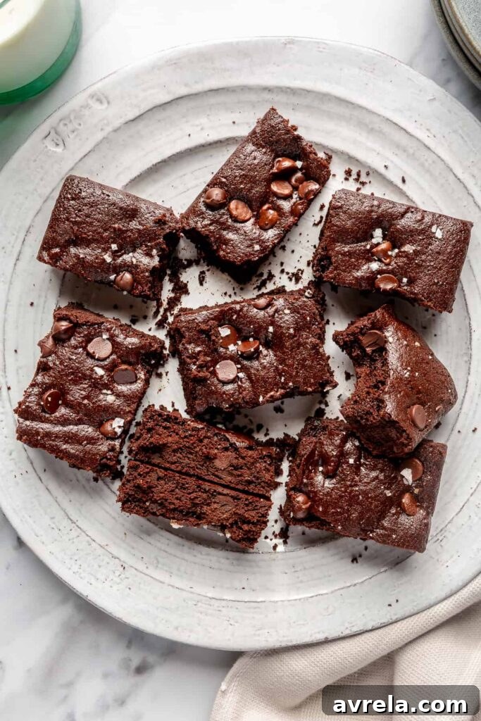 the best healthy brownies gluten-free dairy-free refined-sugar free
