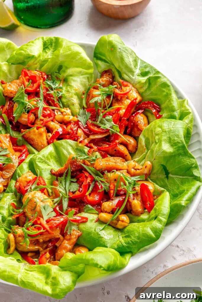 10 Easy No-Cook or Low-Effort Dinners for Nights You Don't Feel Like Cooking 6 Szechuan Chicken Lettuce Wraps