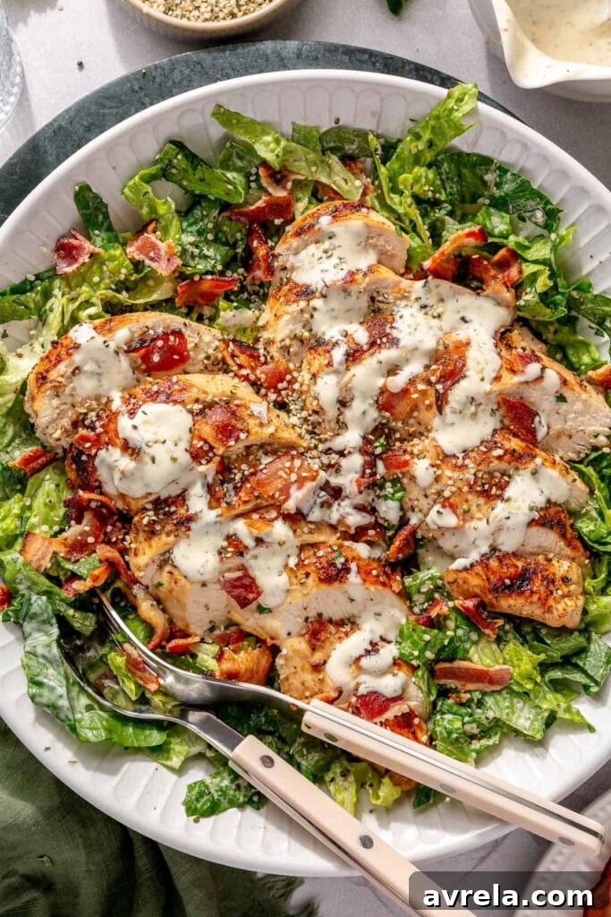 10 Easy No-Cook or Low-Effort Dinners for Nights You Don't Feel Like Cooking 10 Chicken Bacon Ranch Salad