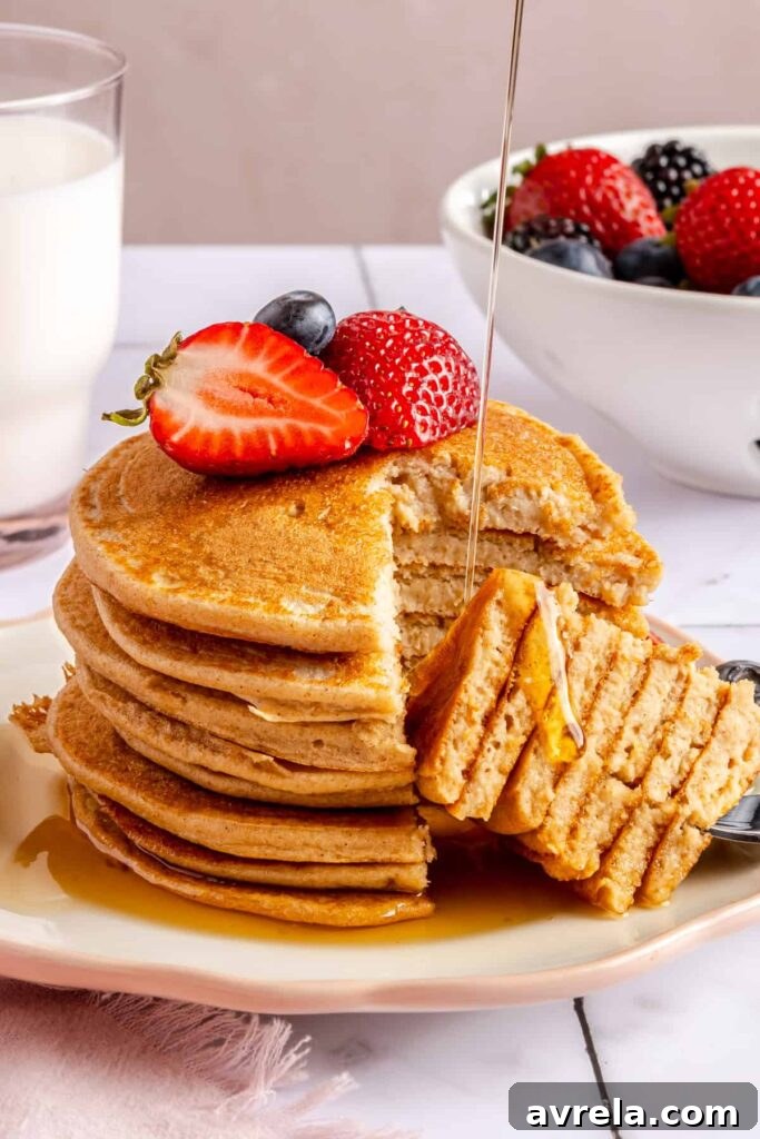 Cottage cheese pancakes