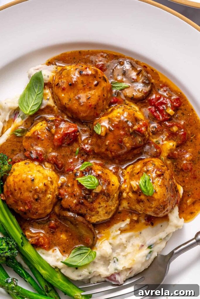 Marry me chicken meatballs