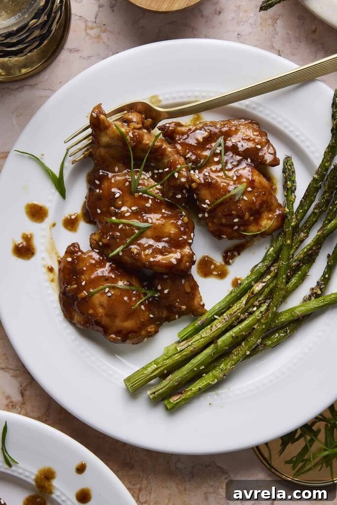 gluten-free, dairy-free, high-protein smokey garlic ginger chicken thighs