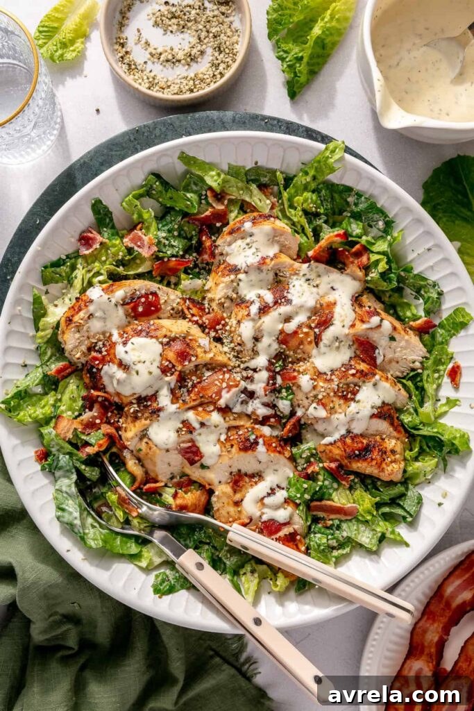 10 Refreshing Summer Salad Recipes for Warm-Weather Meals 11 Chicken bacon ranch salad