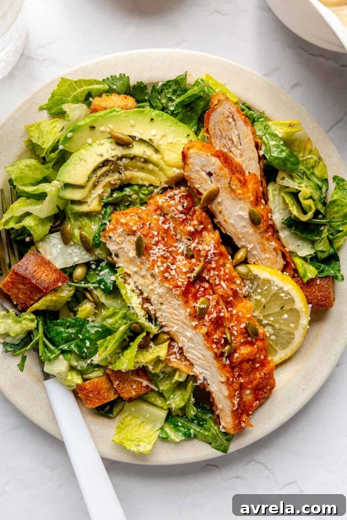 10 Refreshing Summer Salad Recipes for Warm-Weather Meals 4 Crispy hot honey chicken caesar salad