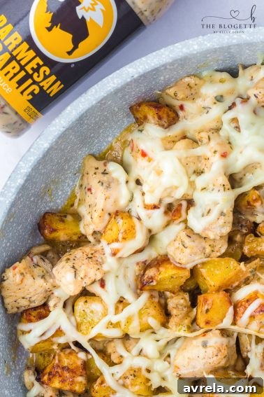 Garlic Parmesan Chicken and Potatoes