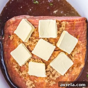 Butter on Ham